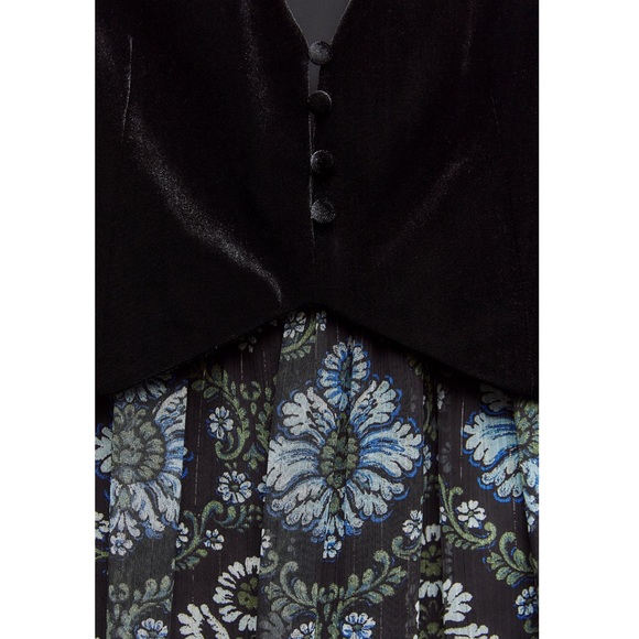 Zara PRINTED DRESS WITH VEST - Picture 7 of 8